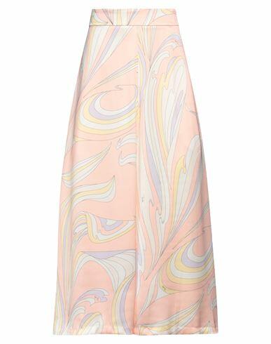 Pucci Woman Maxi skirt Pink Viscose Cover