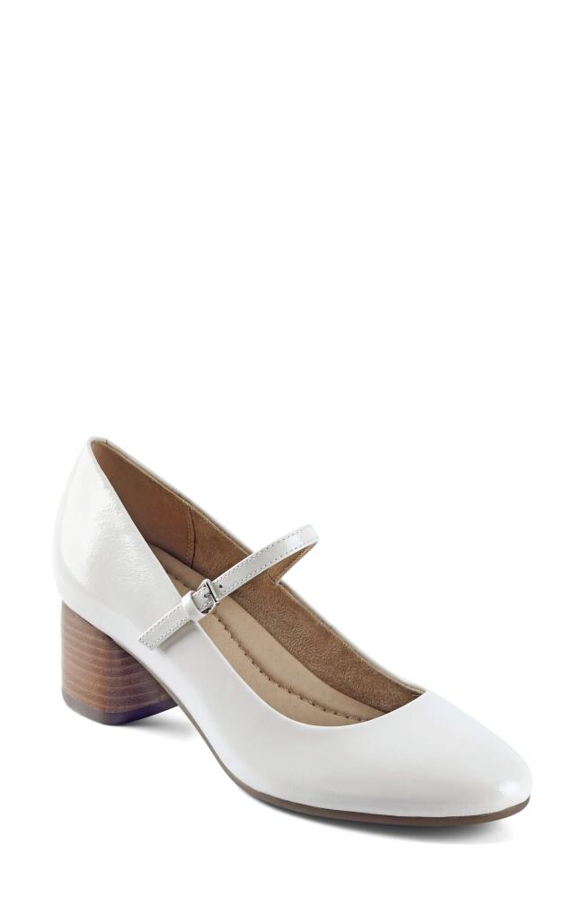 Earth® Rumer Mary Jane Pump in White Cover