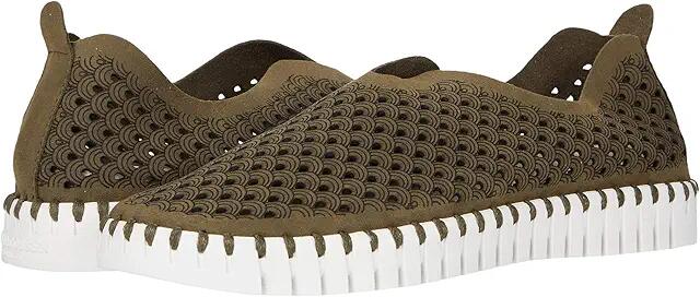 Ilse Jacobsen Tulip 139 (Deep Olive) Women's Slip on Shoes Cover