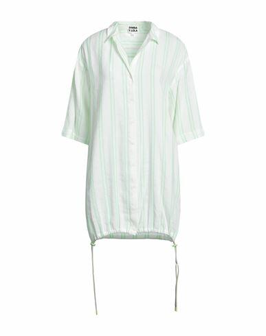 Bimba Y Lola Woman Shirt White Linen, Viscose, Acetate Cover