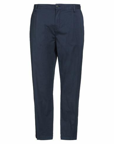 Markup Man Pants Midnight blue Cotton, Elastane Cover