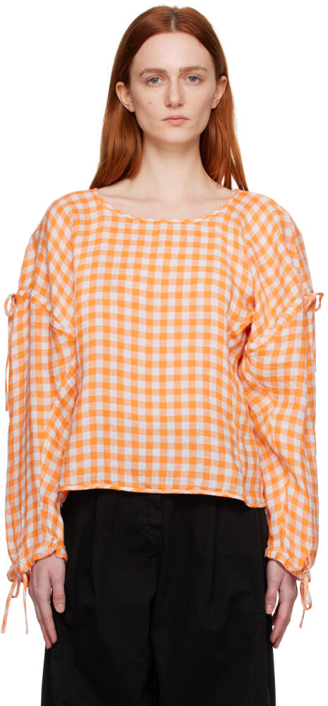 Henrik Vibskov Orange Tapas Blouse Cover