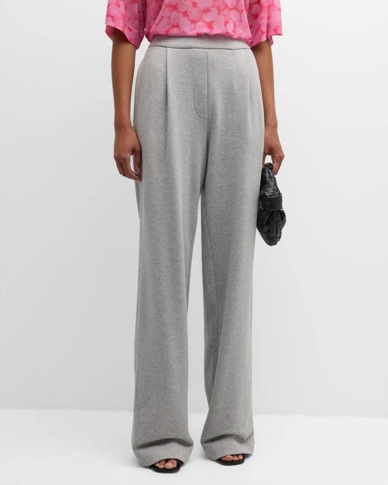 Dries Van Noten Hartia Pleated Wide-Leg Sweatpants Cover