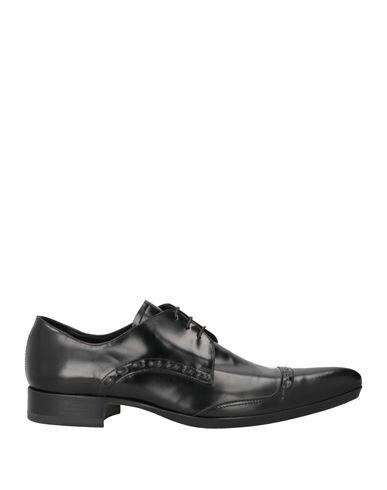 Bruno Bordese Man Lace-up shoes Black Leather Cover