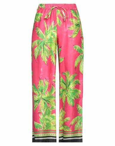 Ermanno Firenze Woman Pants Fuchsia Viscose Cover