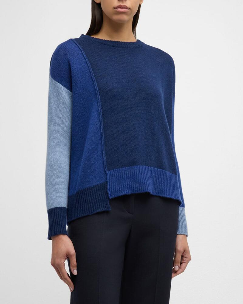 Marni Patchwork Cashmere Crewneck Sweater Cover