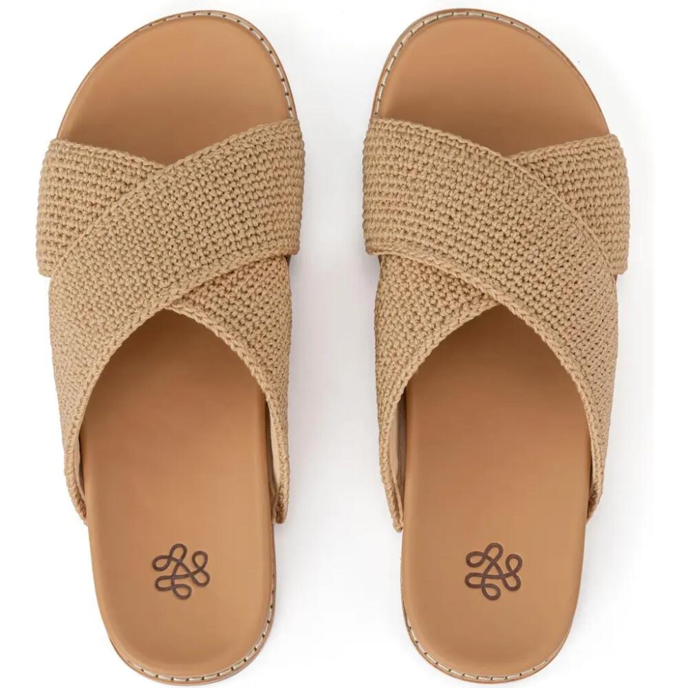 The Sak Penelope Slip On Sandal in Bamboo Cover