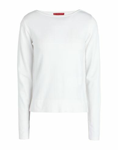 Max & co. Ovattare Woman Sweater White Viscose, Polyester Cover