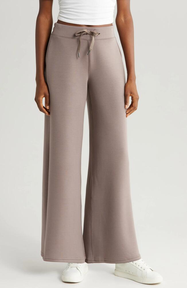 SPANX® AirEssentials Wide Leg Pants in Smoke Cover