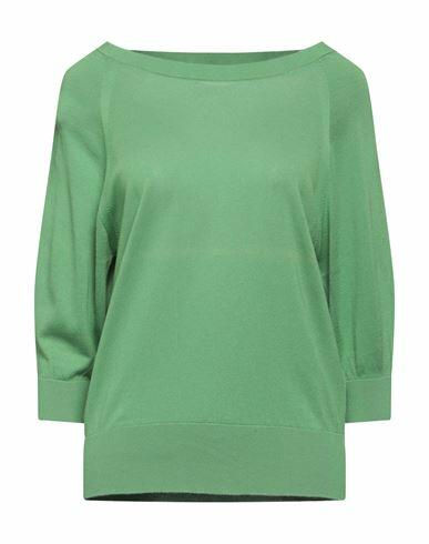 Drumohr Woman Sweater Light green Cotton Cover