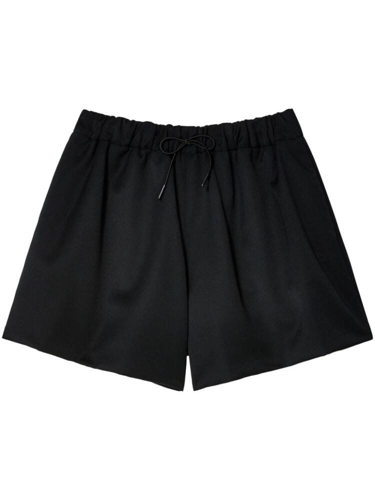 Simone Rocha flared mini shorts - Black Cover