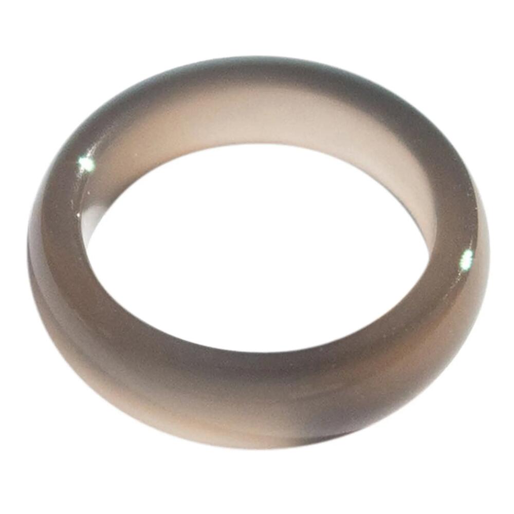 seree Mist Grey purple jade stone ring Cover