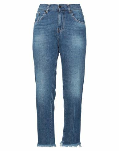 Pence Woman Jeans Blue Cotton Cover