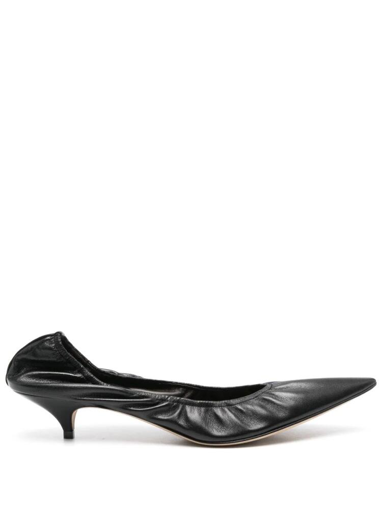 The Row 40mm Liisa Kitten pumps - Black Cover