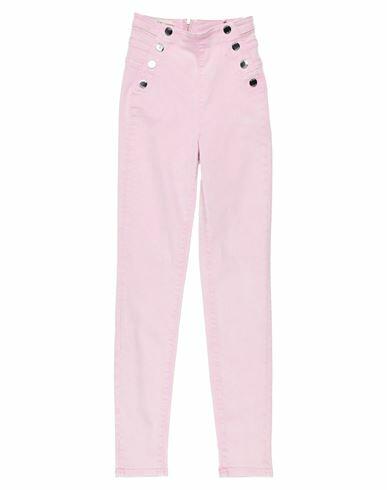 Guess Woman Jeans Pink Cotton, Elastomultiester, Elastane Cover