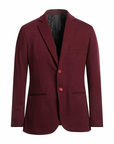 Yoon Man Blazer Burgundy Rayon, Polyamide, Elastane Cover