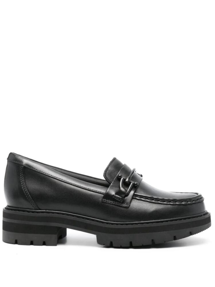 Clarks Orianna Bit leather loafers - Black Cover