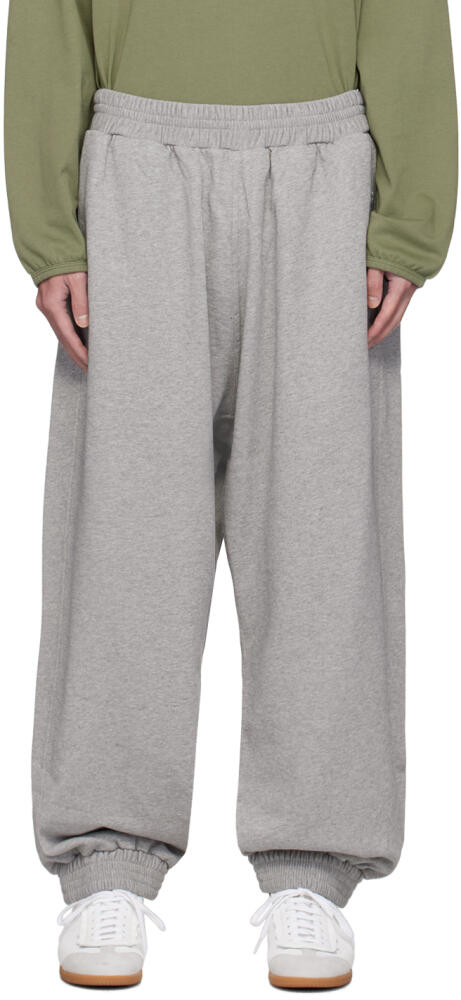 Hed Mayner Gray Reebok Edition Sweatpants Cover