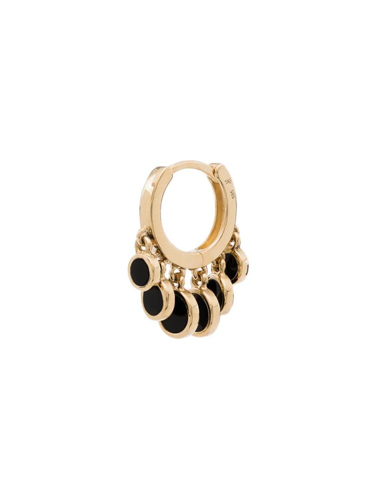 Jacquie Aiche 14kt yellow gold Shaker hoop earring Cover