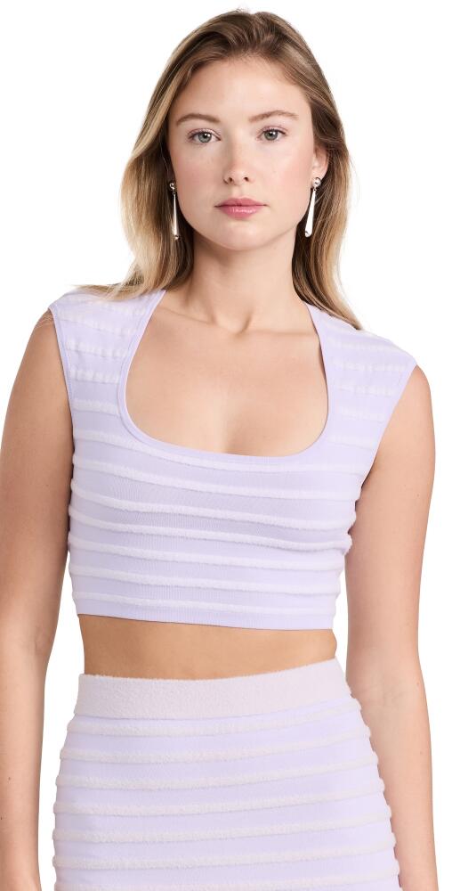 Alexis Emille Knit Top Lilac Cover