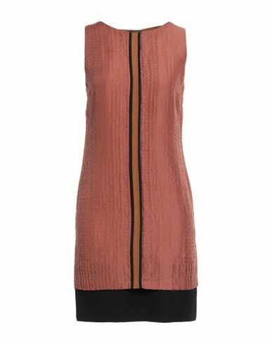 Fendi Woman Mini dress Pastel pink Silk, Wool, Viscose Cover