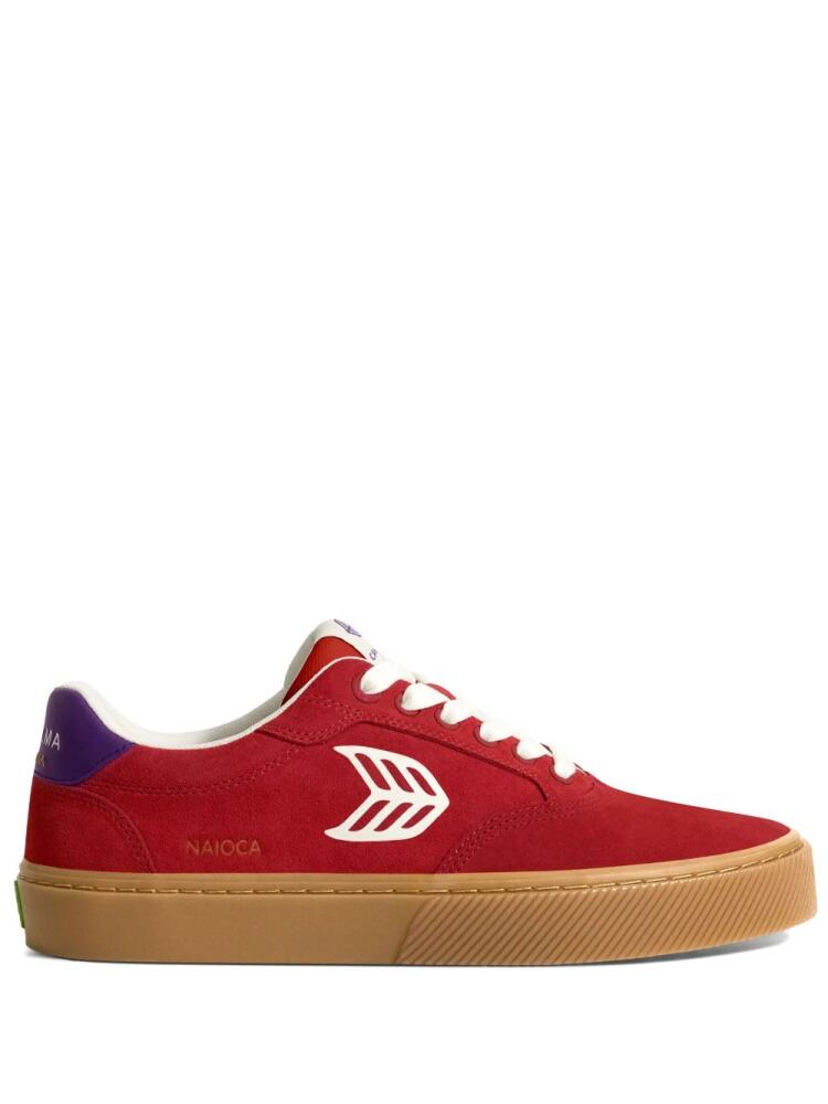 Cariuma Naioca leather lace-up sneakers - Red Cover