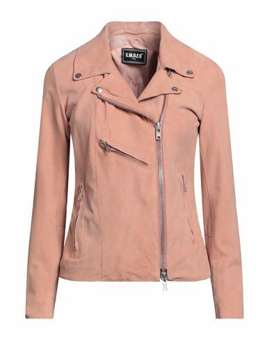 Sword 6.6.44 Woman Jacket Blush Soft Leather Cover