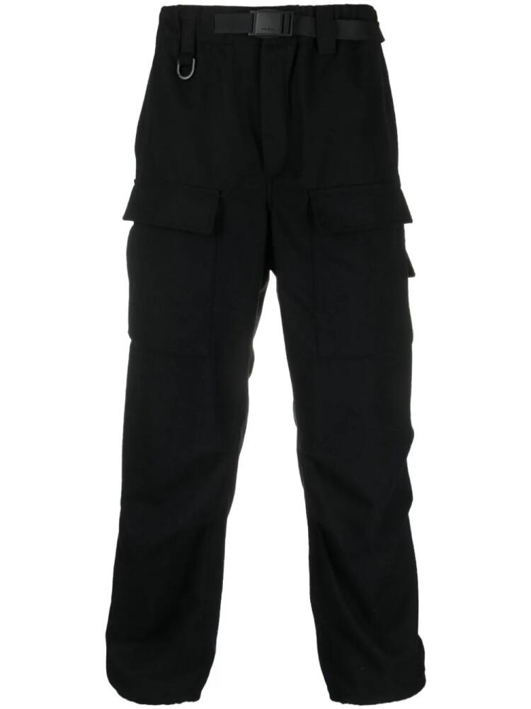 Y-3 cropped cargo trousers - Black Cover