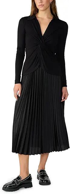 Sanctuary Twisted Dreamgirl (Black) Women's Blouse Cover