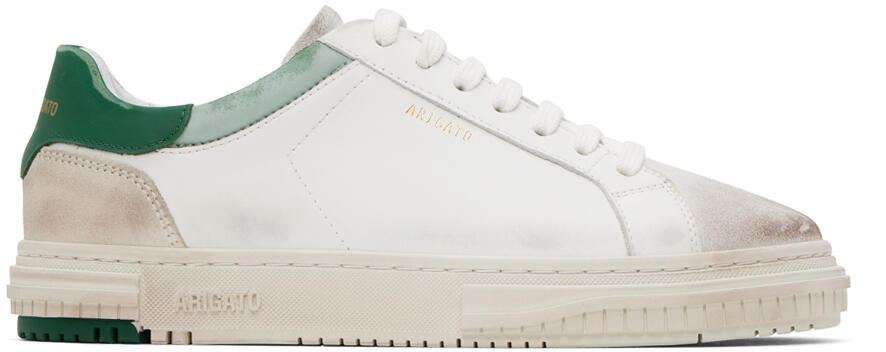 Axel Arigato White & Green Atlas Sneakers Cover