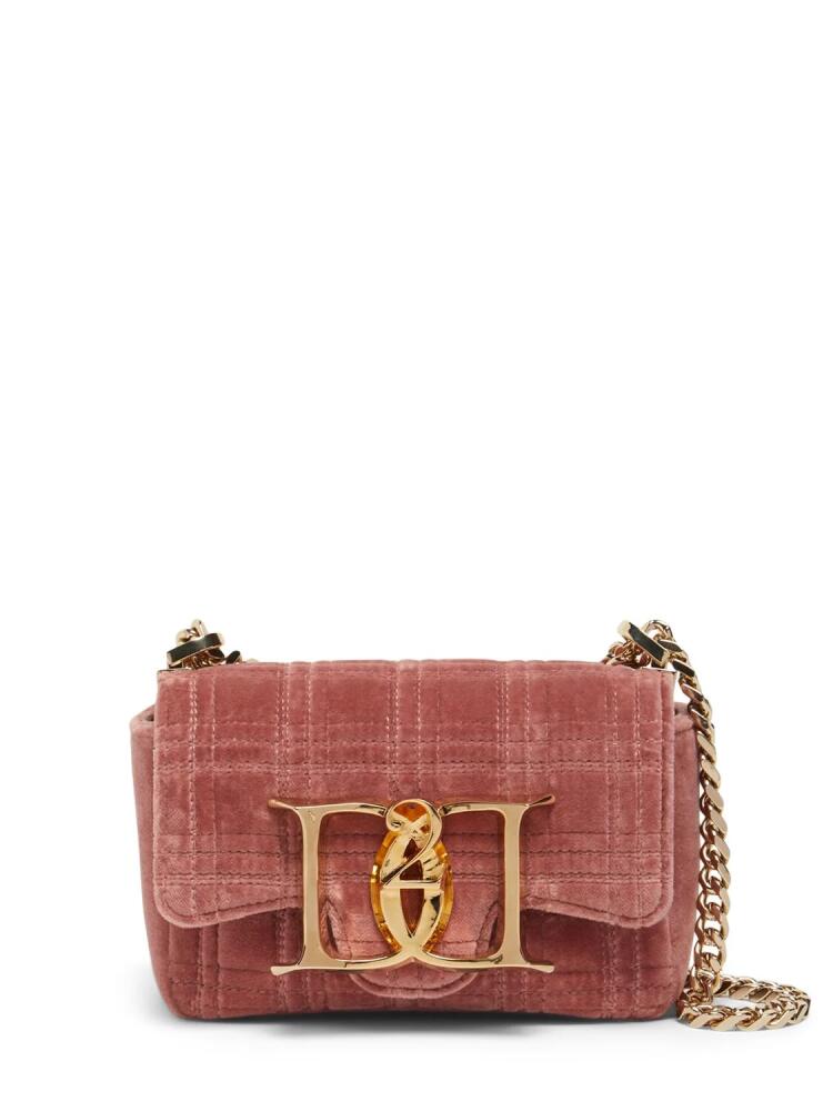 DSQUARED2 Double D Velvet Shoulder Bag Cover