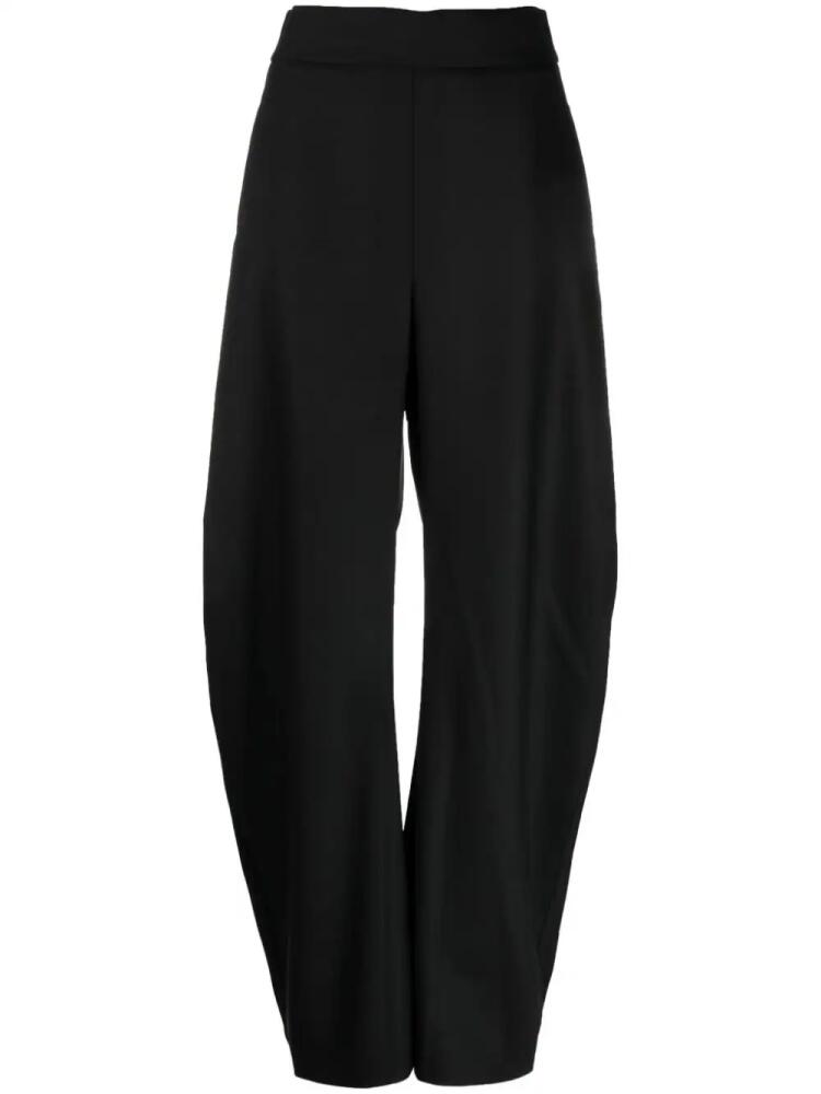 ALESSANDRO VIGILANTE high-rise straight-leg trousers - Black Cover