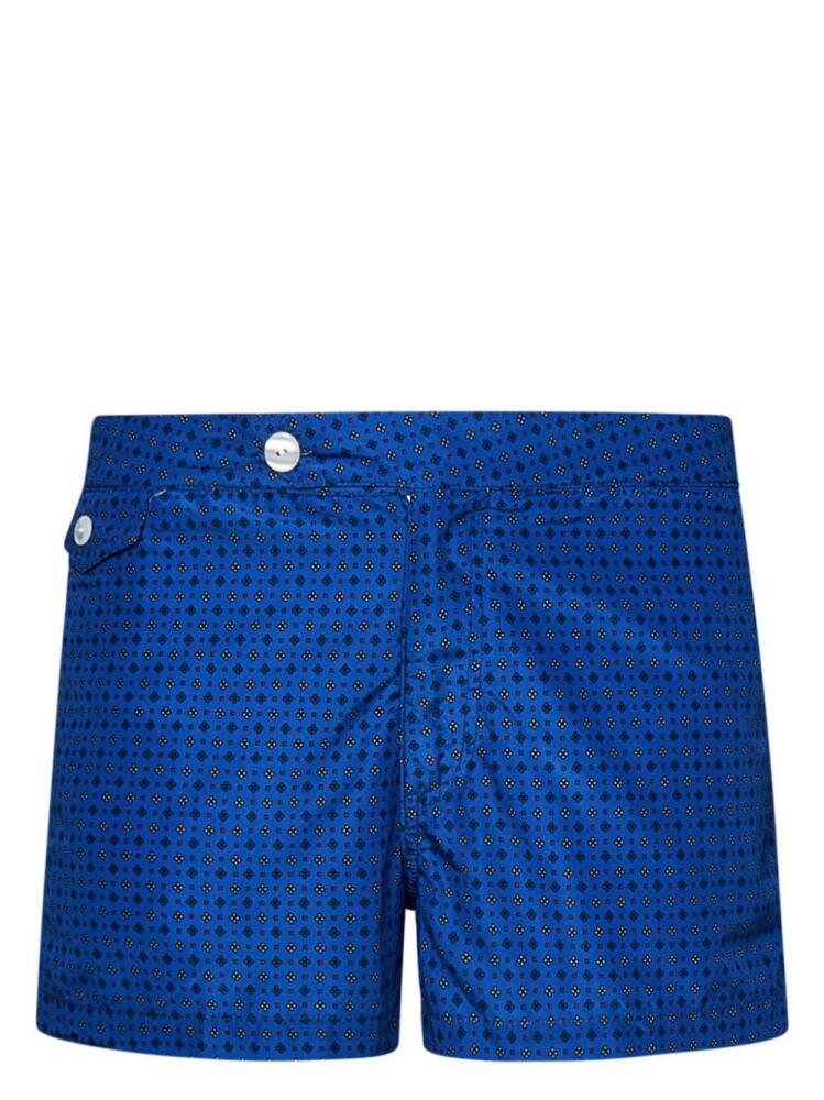 FRANZESE COLLECTION James Bond swim shorts - Blue Cover