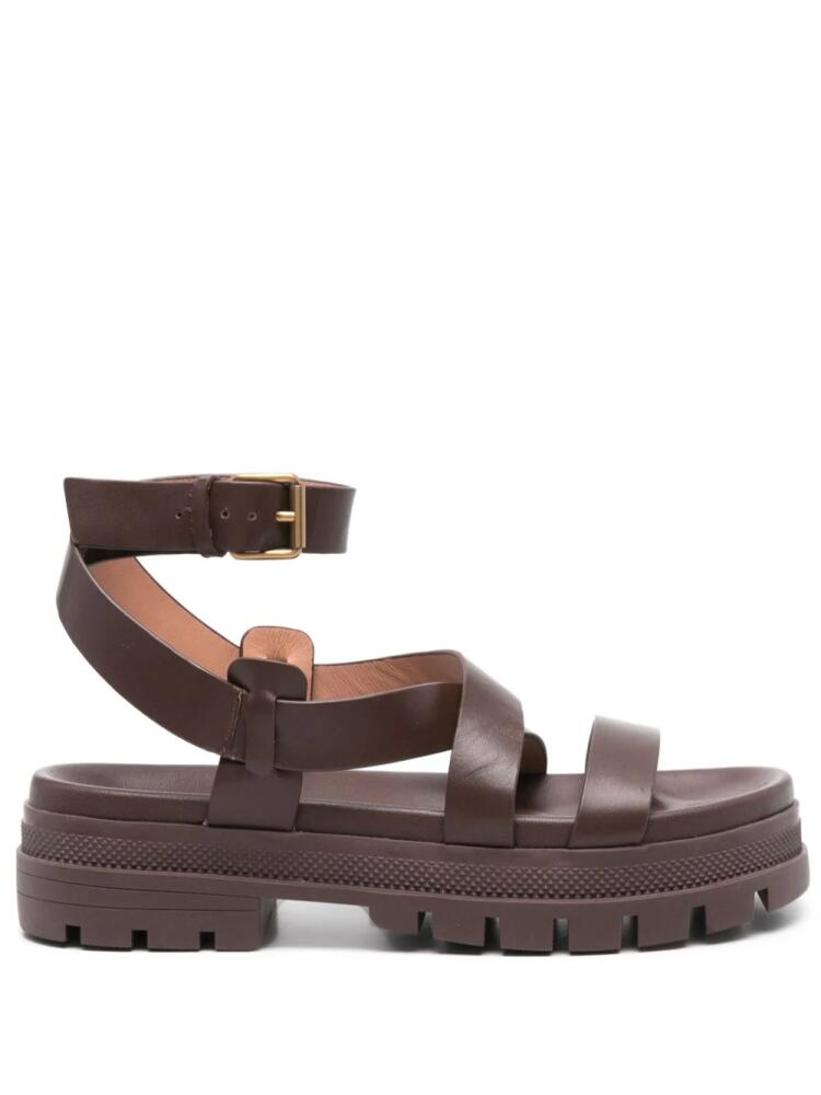 Bibi Lou Lita leather sandals - Brown Cover