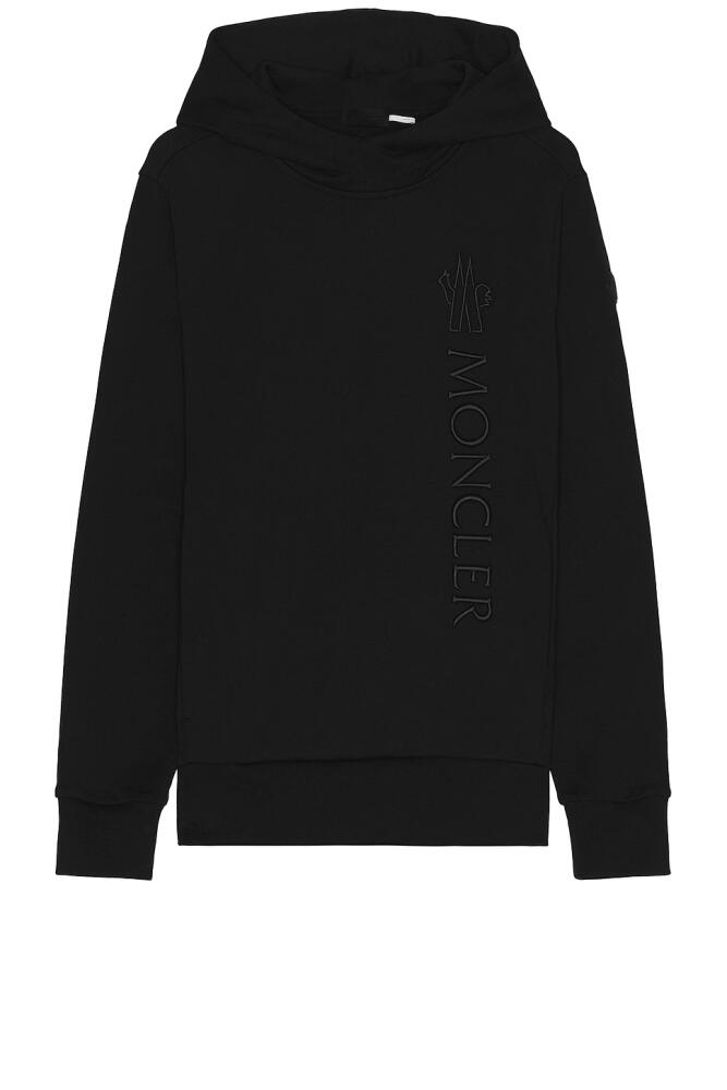 Moncler Logo Hoodie in Black Cover