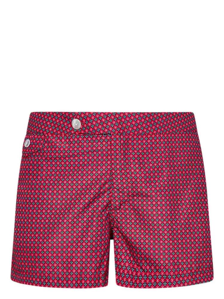 FRANZESE COLLECTION James Bond swim shorts - Red Cover