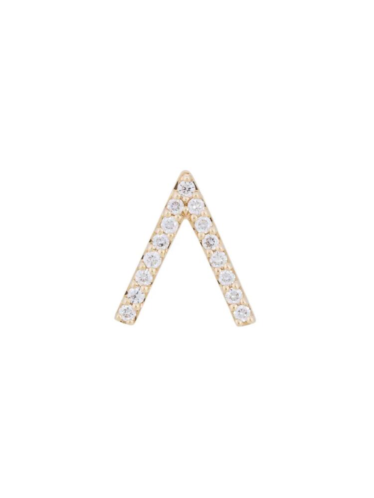 ALINKA 18kt gold ALINKA ID diamond stud earring - Metallic Cover