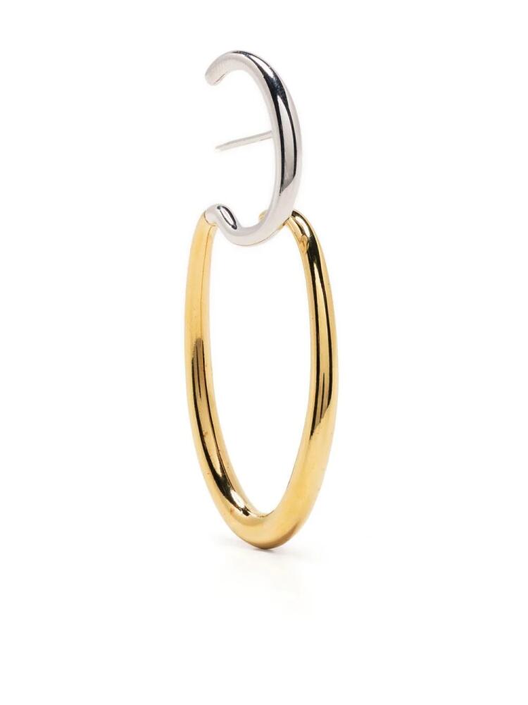 Charlotte Chesnais Delta large hoop earring - Gold Cover