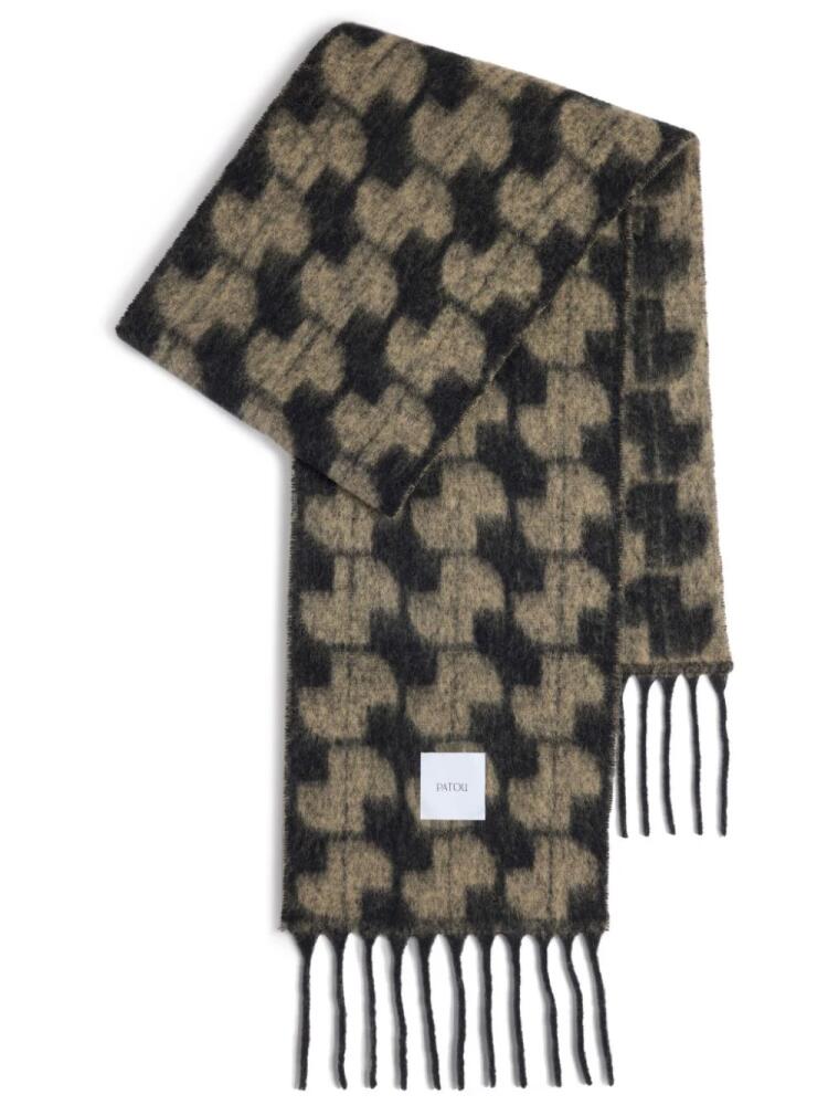 Patou JP scarf - Black Cover