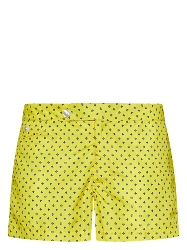 FRANZESE COLLECTION James Bond swim shorts - Yellow Cover