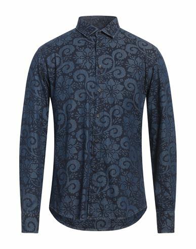 Imperial Man Denim shirt Blue Cotton Cover