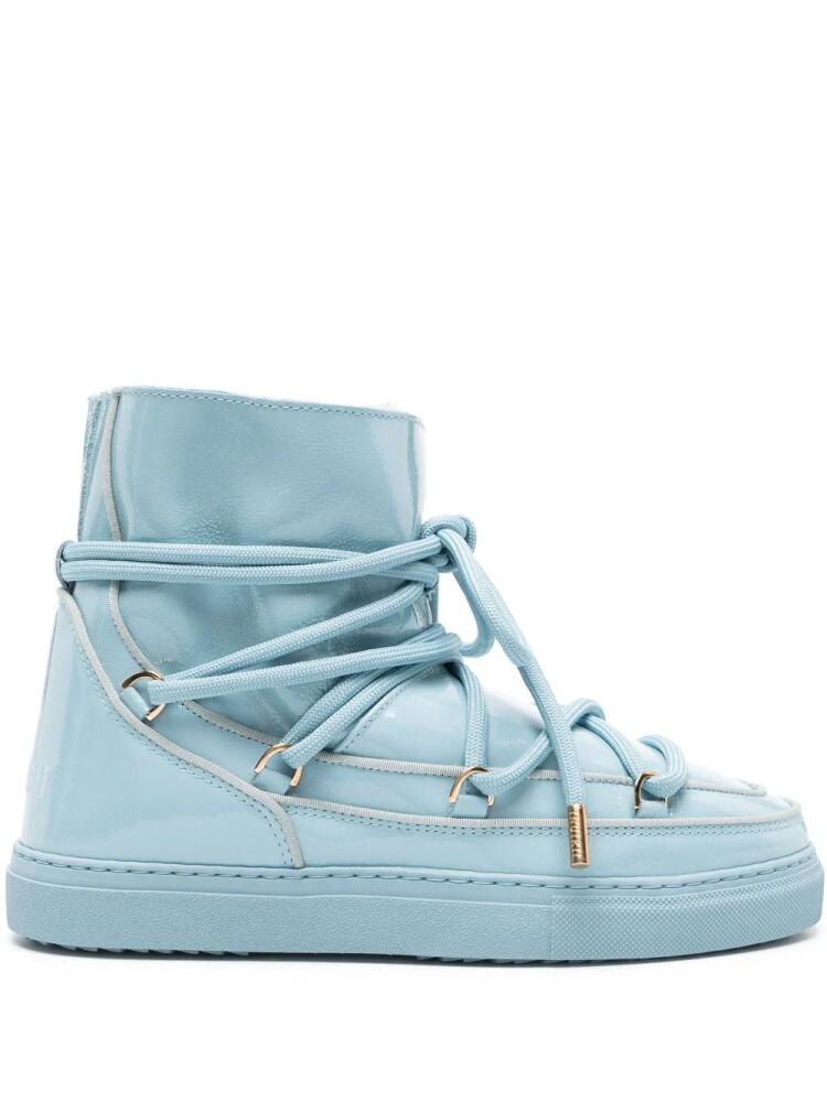 Inuikii Classic leather lace-up boots - Blue Cover