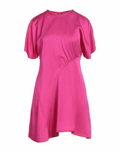 Victoria Beckham Woman Mini dress Fuchsia Viscose Cover