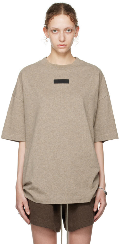 Fear of God ESSENTIALS Gray Crewneck T-Shirt Cover