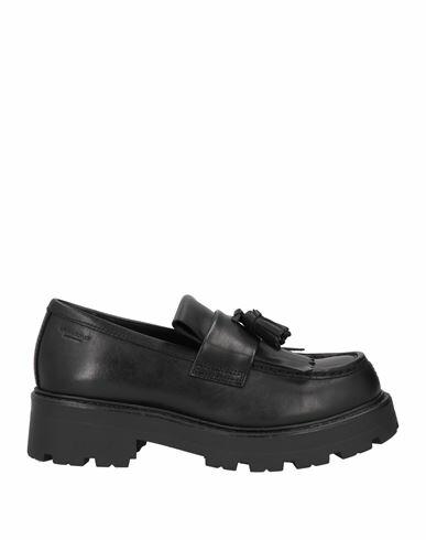 Vagabond Shoemakers Woman Loafers Black Soft Leather Cover