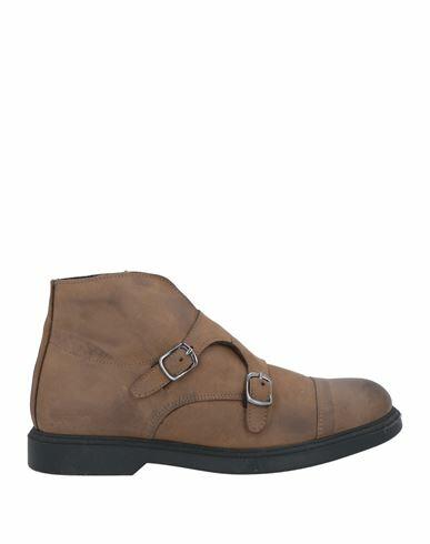 Bottega Marchigiana Man Ankle boots Light brown Soft Leather Cover