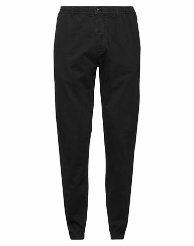 Cruna Man Pants Black Cotton, Elastane Cover