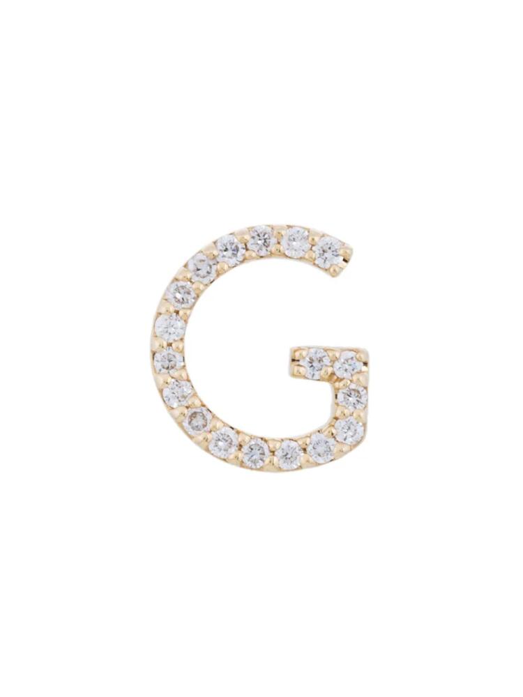 ALINKA ALINKA ID diamond stud earring - Metallic Cover