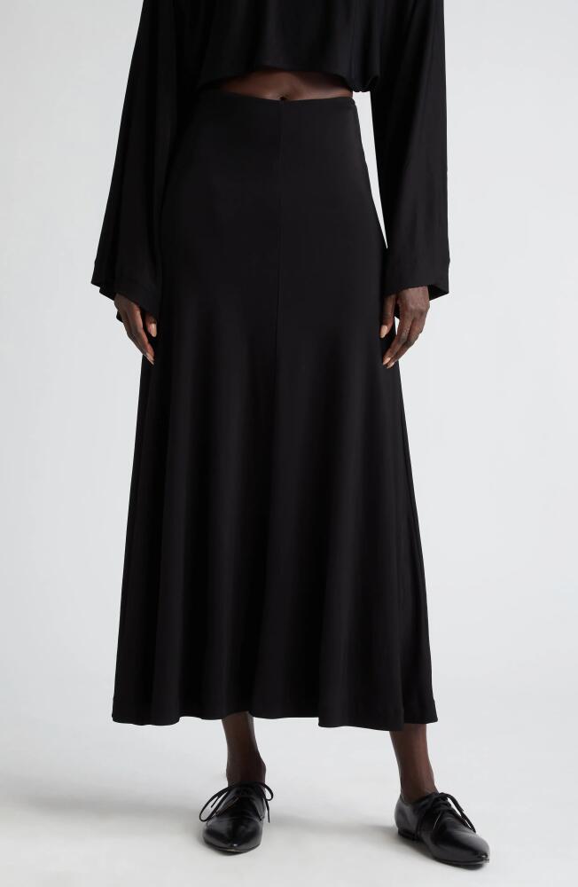 BITE Studios Movere Jersey Midi Skirt in Black Cover