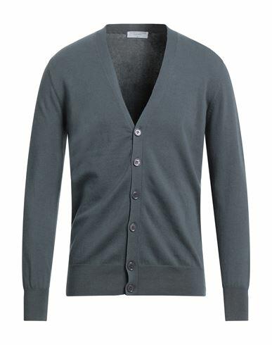 Majestic Filatures Man Cardigan Lead Organic cotton, Elastane Cover